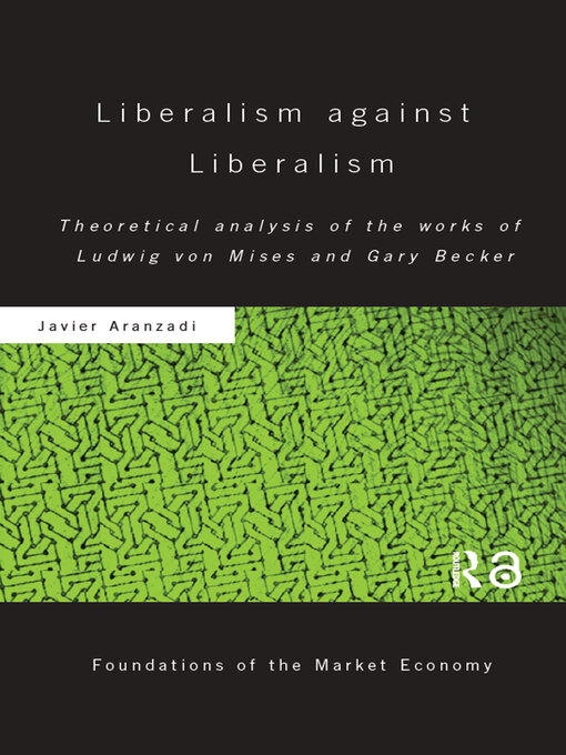 Title details for Liberalism against Liberalism by Javier Aranzadi - Wait list